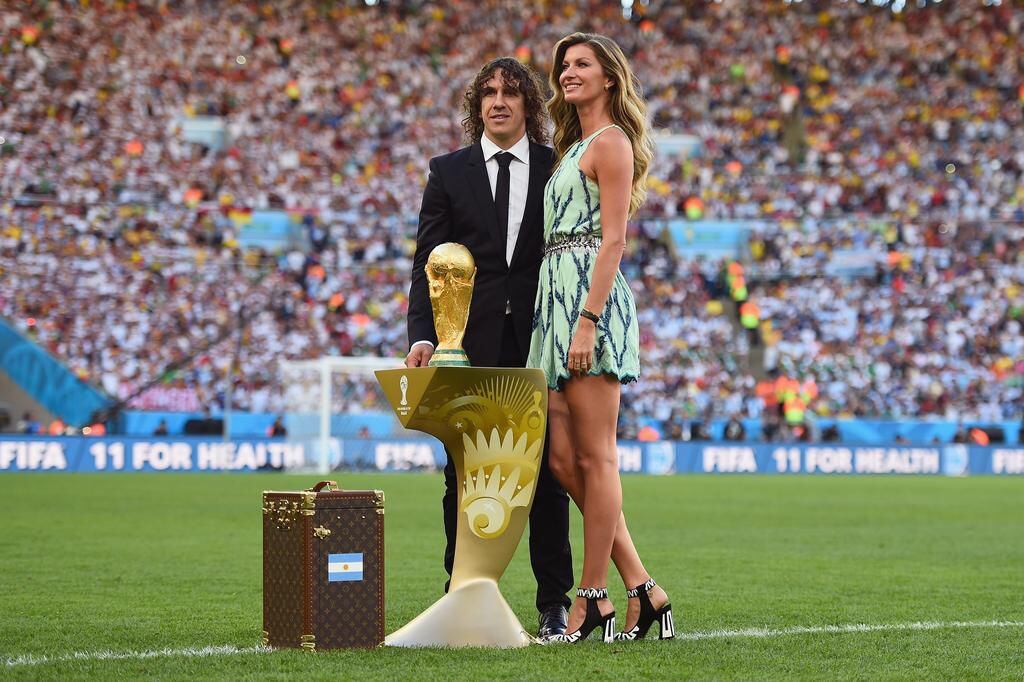 Gisele Bundchen's Louis Vuitton Dress at the World Cup Finals in Brazil