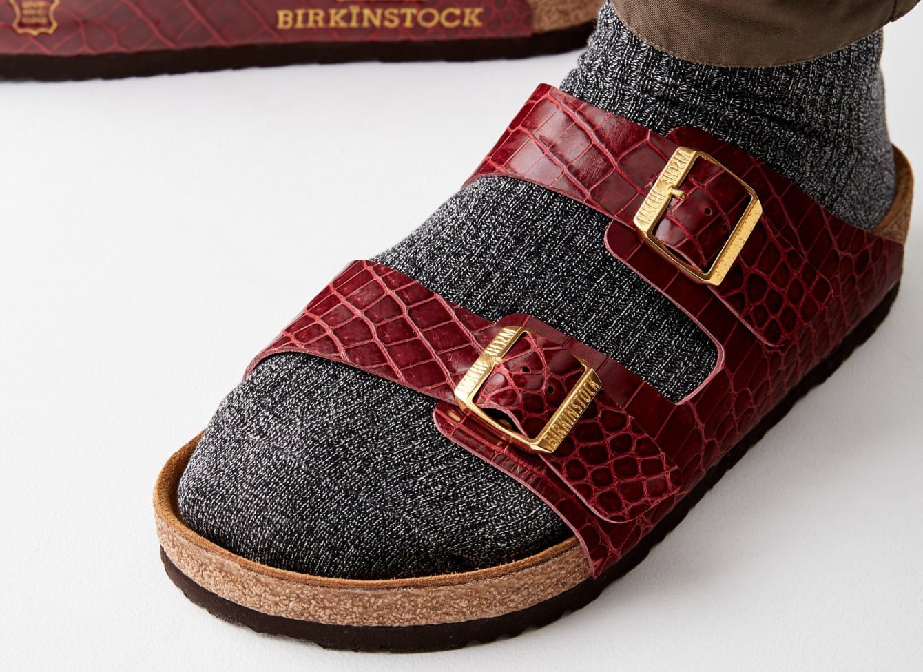 Brand Selling 'Birkinstock' Shoes Made of Hermès Birkin Bags