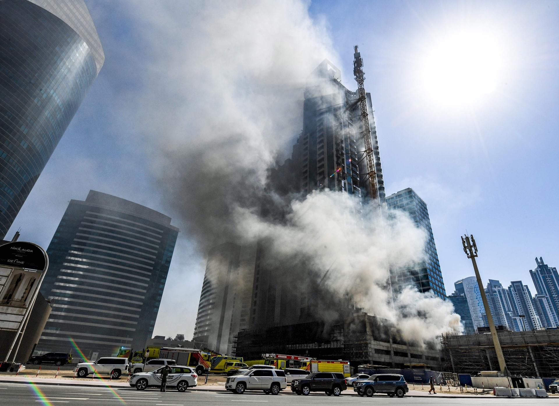 Dubai to battle skyscraper blazes with a fleet of flying firefighters -  National