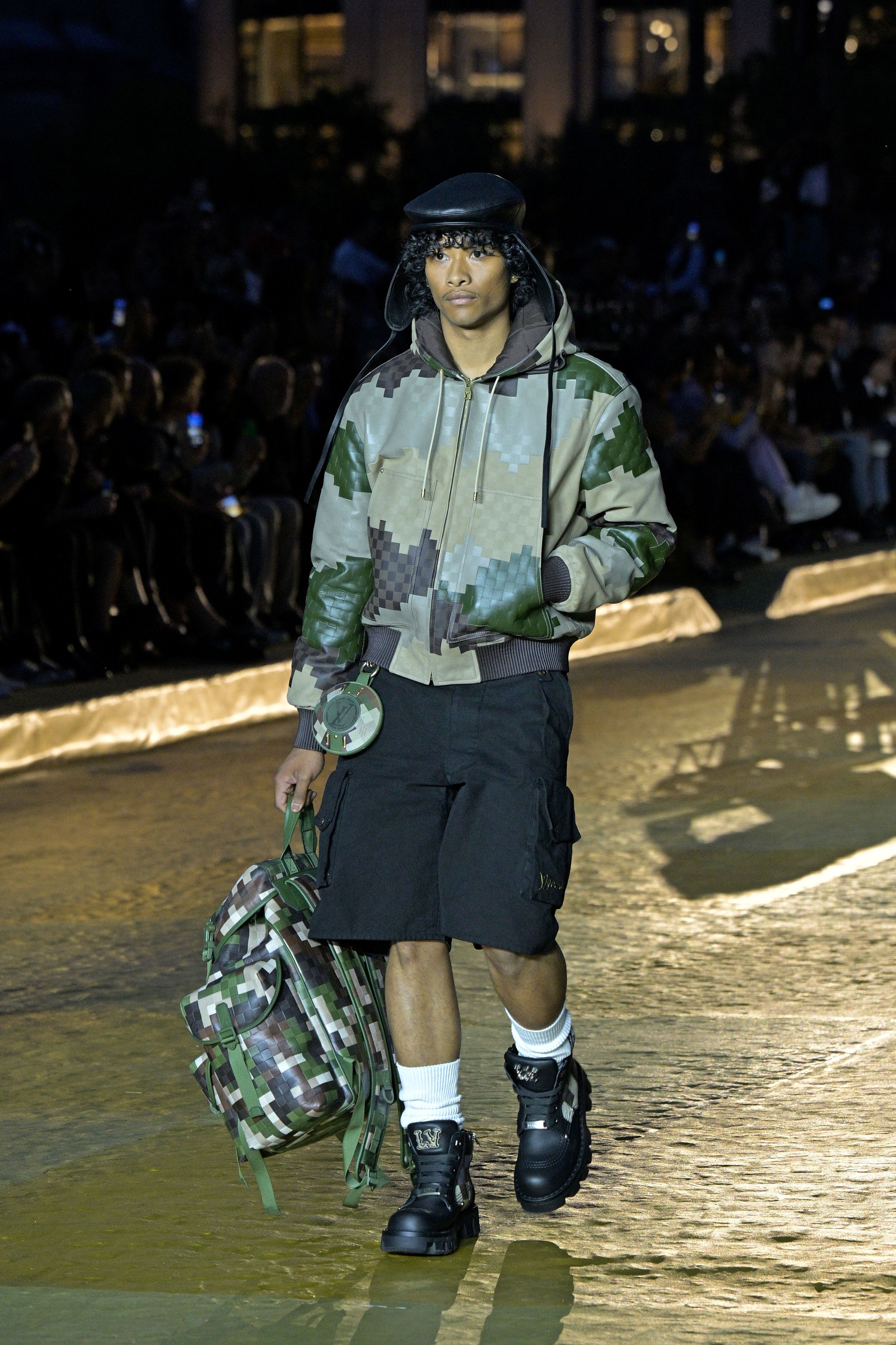 At Pharrell's Louis Vuitton Show, the Night Luxury Went Electric