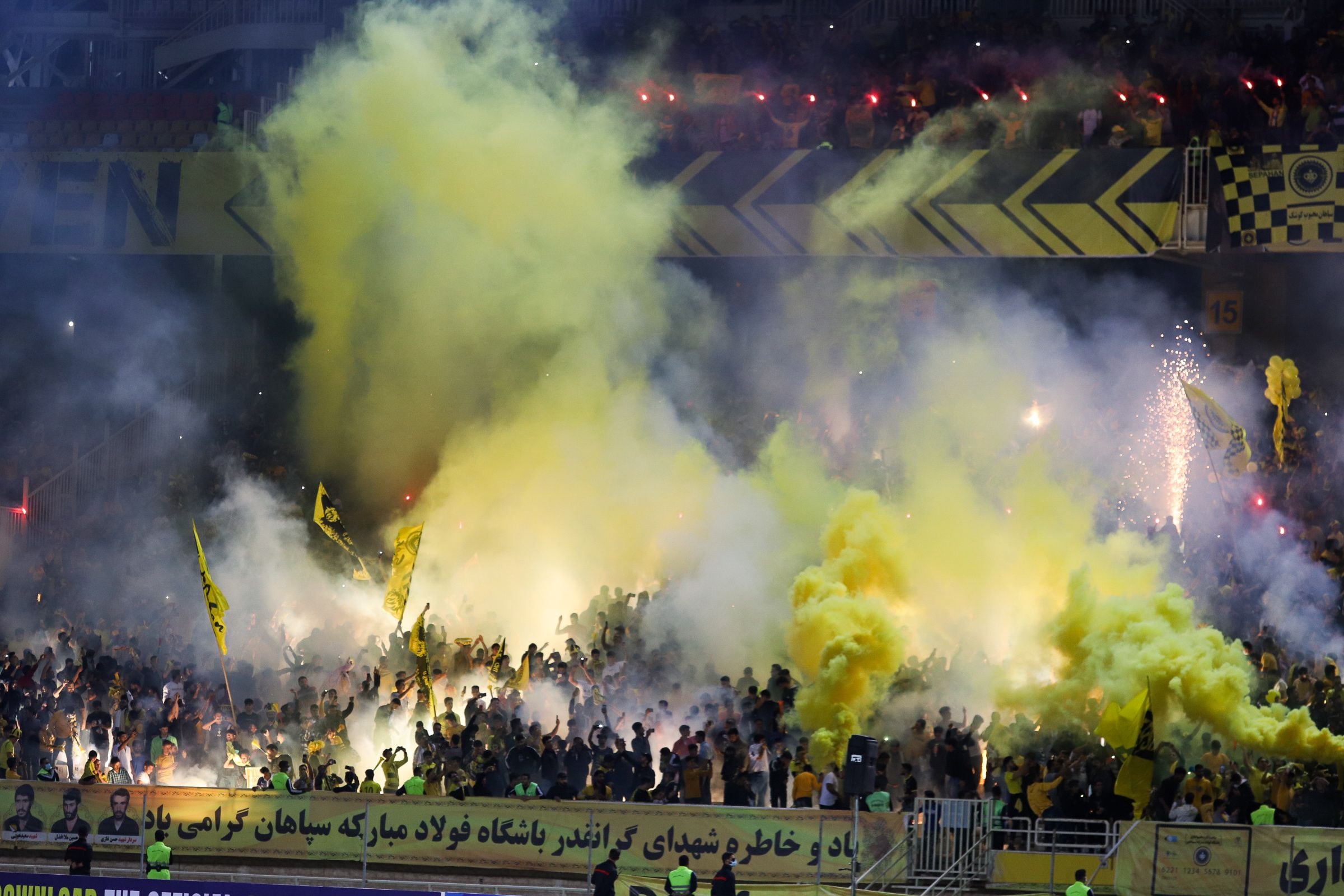The AFC Champions League match between Al Ittihad and Sepahan is