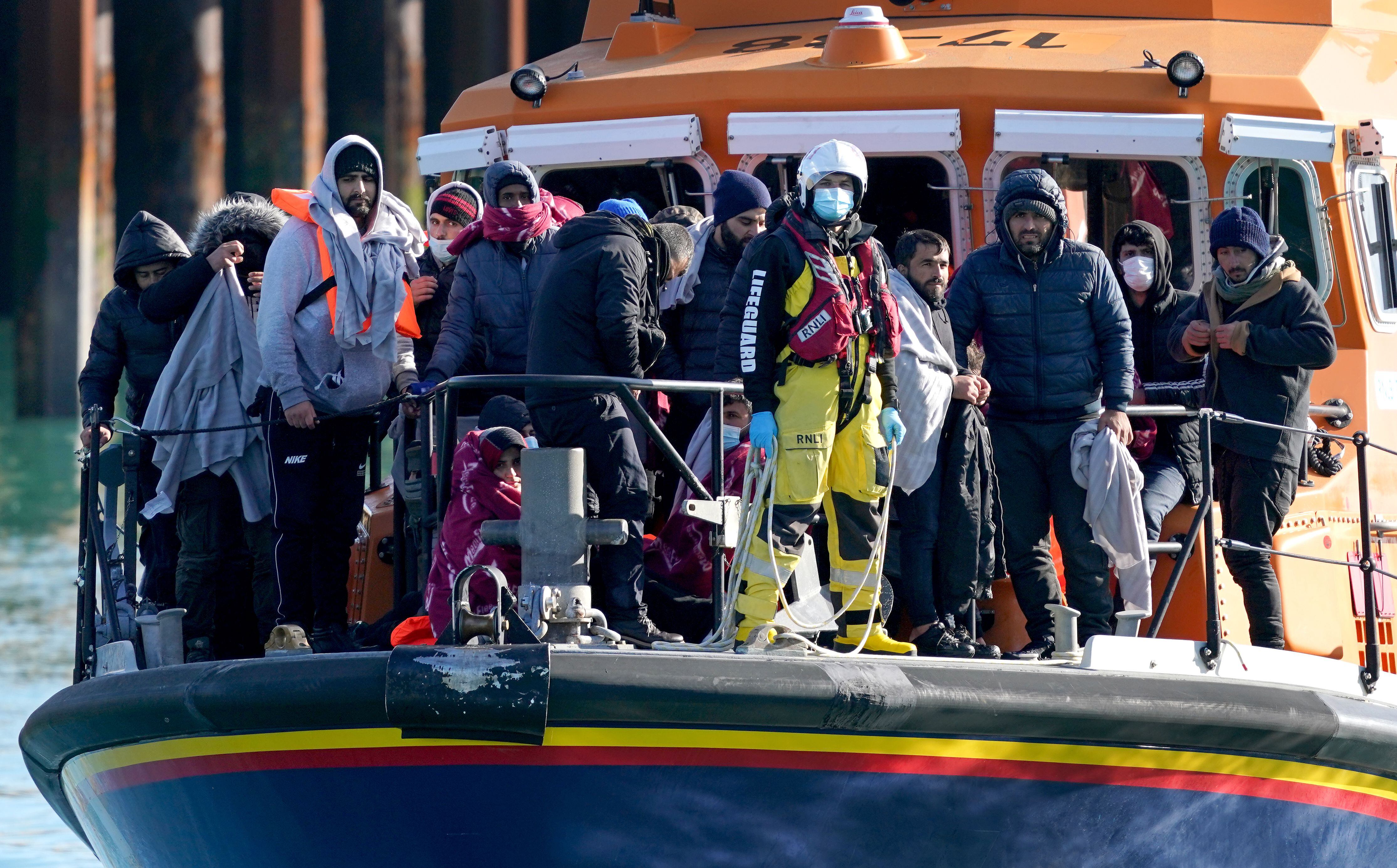 200 migrants rescued crossing English Channel