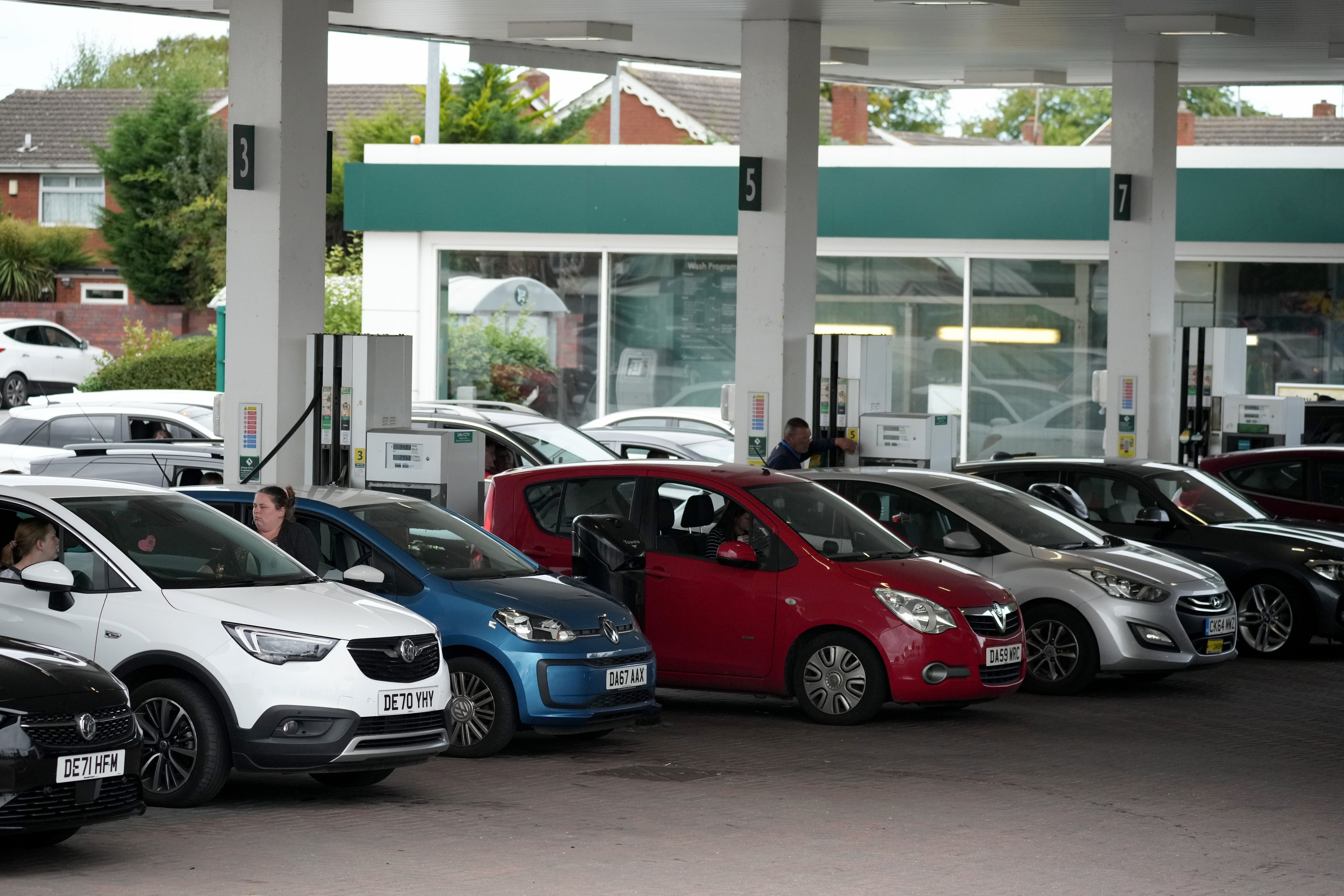 Panic buying continued throughout Britain’s petrol forecourts on Saturday, prompting an industry chief to say “a lot of people are going to go wit