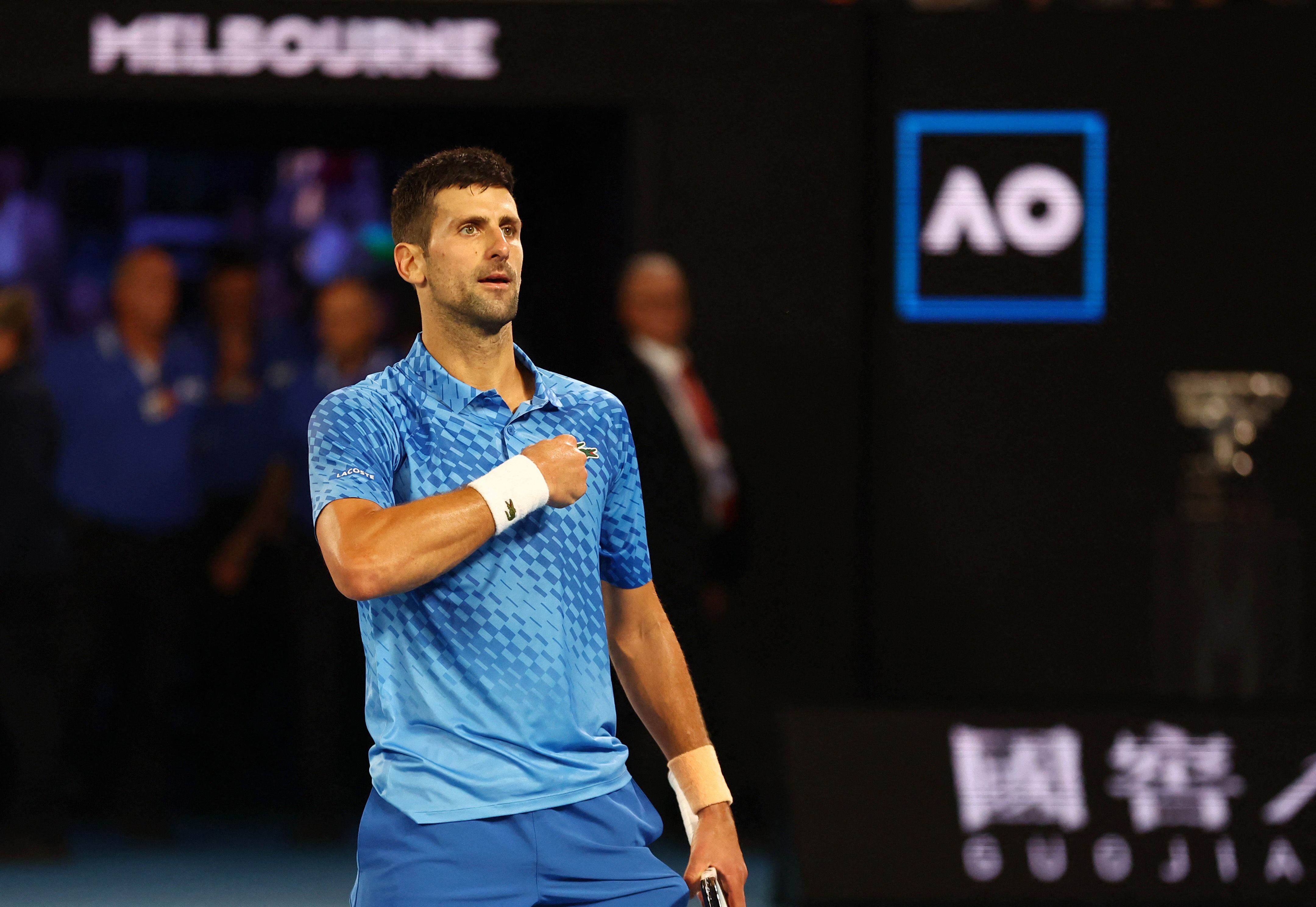 Djokovic beats Tsitsipas in Dubai Open final