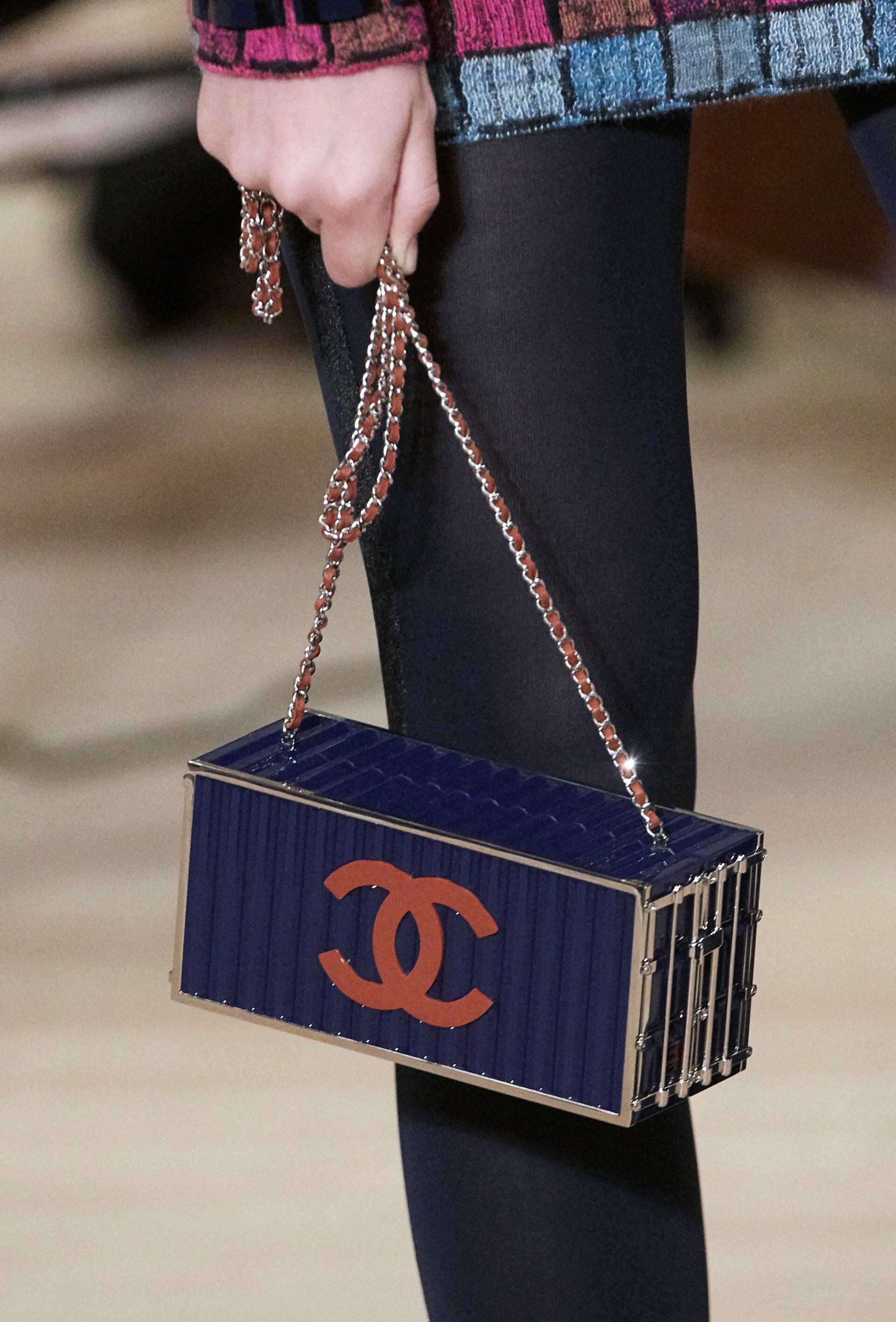 Chanel Paris-Hamburg Shipping Container Minaudiere - Evening Bags