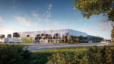 InoBat will open the world’s first AI-driven battery Research & Development battery centre in Voderady, Slovakia, next year. Courtesy InoBat