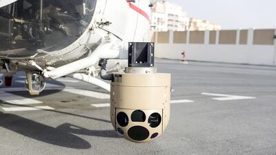 Air wing helicopters have cameras that provide the police operations room with a live feed, which helps with decision-making in emergency situations.