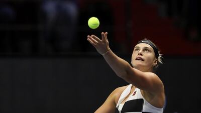 World No 9 Aryna Sabalenka reached the quarter-finals in Dubai 12 months ago as a qualifier. Reuters