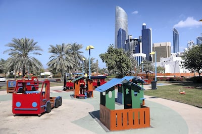 Family Park, Corniche Road. Chris Whiteoak / The National