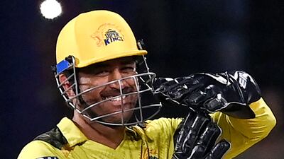 MS Dhoni remains the biggest draw in IPL. AFP