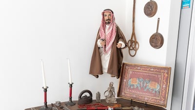 Some other items that Ms Jeker has collected throughout the years