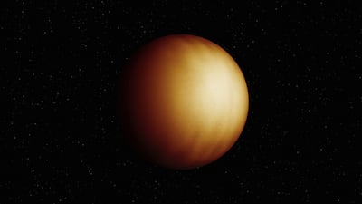 Temperatures can reach a scorching 3,500°C on the exoplanet, Wasp-18b. Photo: Caltech / IPAC