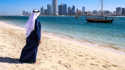 Heritage Village along the Corniche in Abu Dhabi. Victor Besa / The National