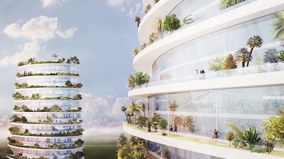 Hundreds of thousands of people would travel by drone from tower to tower according to proposals for The Link.