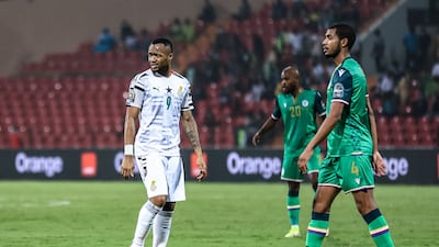 Ghana forward Jordan Ayew. AFP