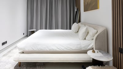 The master bedroom.