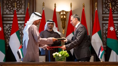 President Sheikh Mohamed witnesses the exchange of an agreement relating to co-operation on customs matters at Basman Palace