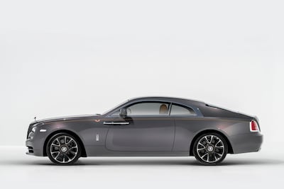 The 55-car limited edition Wraith. Courtesy Rolls-Royce