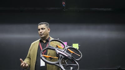 Khalifa University’s Dr Ahmad Bani Younes, assistant professor of aerospace engineering, has created what is believed to be the region’s first space laboratory. Mona Al Marzooqi / The National