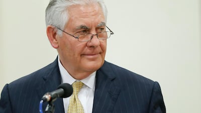 A bipartisan group of 43 Congress members sent a letter to US Secretary of State Rex Tillerson calling for a change of strategy in Syria. EPA/STRINGER