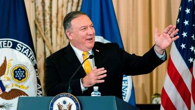 US Secretary of State Mike Pompeo has been defended by Washington officials for his efforts to bring home US citizens detained abroad. AFP