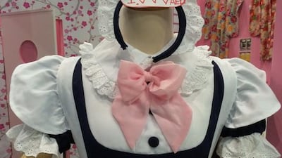 From a cartoonish maid’s outfit to a tiny rubber doll known as Fuchiko who plays and dangles from any cup to kitschy cosmetics with colorful pandas and kittens as brand ambassadors, you will always find something unique and cute you at Japanese and Korean festivals. Rym Ghazal / The National