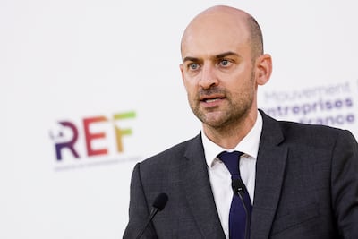Jean-Noel Barrot, French Foreign Minister, said there is still hope for Europe to enter the AI race. EPA