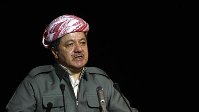 Masoud Barzani. Safin Hamed / AFP