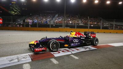 Mark Webber had an unhappy Singapore Grand Prix last weekend. Rungroj Yongrit / EPA