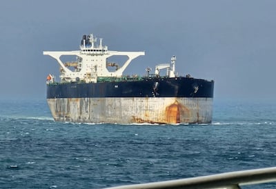 Oil tanker Marinera, formerly known as Bella 1. AFP