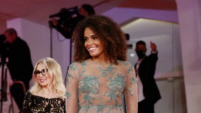 TV presenter Martina Hamdy. Getty Images