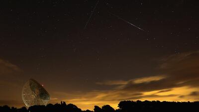 Meteors, such as these seen in Britain’s skies, have excited our readers. Christopher Furlong / Getty