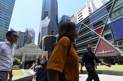 The 2006 Pace of Life Study, an exploration of 31 cities worldwide, crowned pedestrians in Singapore the world’s fastest walkers. AFP