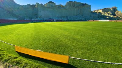 Gwadar Cricket Stadium in Balochistan has emerged as one of the most picturesque venues in the world. Courtesy: Fakhr-e-Alam Twitter / @falamb3