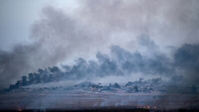 Turkey's military incursion into Syria sparked fears that thousands of ISIS prisoners being held by the Kurds could escape. AFP