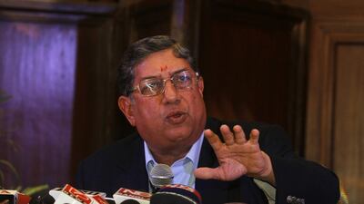 As representative of the cash-rich Indian cricket board (BCCI), president N Srinivasan has considerable influence in the world governing body, the ICC, and would not take a no for an answer. Rupak De Chowdhuri / Reuters