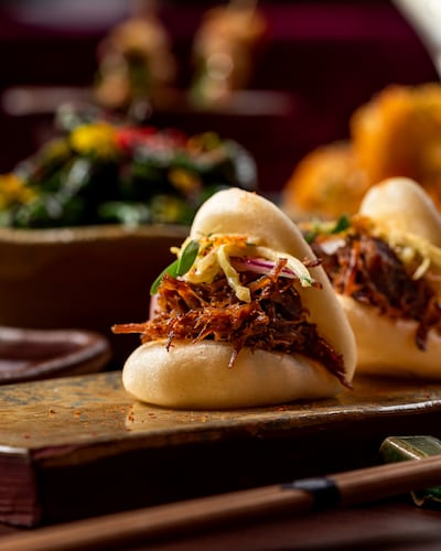 Bao buns at Chanca by Coya