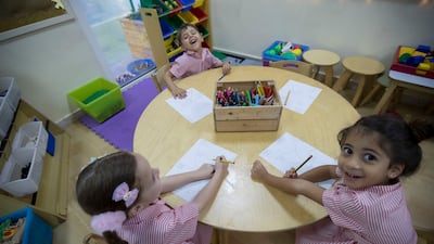 Children in a primary school class. Ruel Pableo for The National