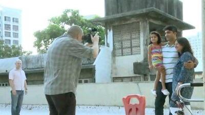 A frame grab taken from DP World's documentary about piracy.