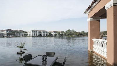 An apartment in Block C, Green Community. Mona Al Marzooqi / The National
