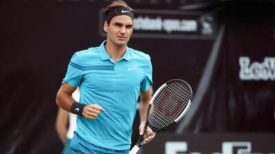 Roger Federer is one win away from returning to world No 1. Alex Grimm / Getty Images