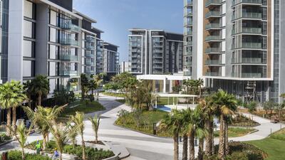 There are green spaces surrounding the apartment bulidings. Leslie Pableo for The National