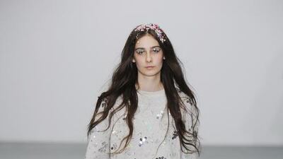 A creation from the Spring/Summer 2016 collection of Ashish by Indian-born designer Ashish Gupta during London Fashion Week. Courtesy: Ashish Gupta