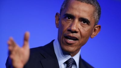 US president Barack Obama will be outlining his plans for expanding the campaign against the Islamic State of Iraq and the Levant militant group on Tuesday. AP Photo / Charles Dharapak