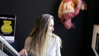 Tanaz Dizadji, the founder of the underground city guide Insydo, says having the right team is even more important than getting the product right immediately. Reem Mohammed / The National