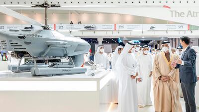 Sheikh Mansour bin Zayed, Deputy Prime Minister and Minister of Presidential Affairs opens Umex. All photos: Wam