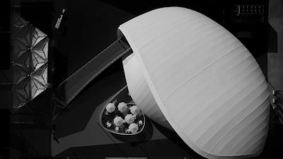 Aerial view of Luxembourg's pavilion. Photo: Expo 2020 Dubai