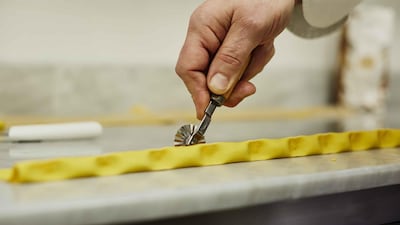 The restaurant serves high-quality Italian seafood. Courtesy Marea Dubai