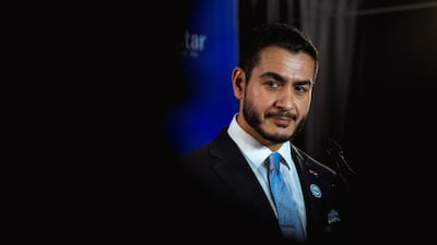 Democratic Senate candidate Abdul El-Sayed after taking part in a debate with Republican rival Mike Rogers in Michigan. Reuters