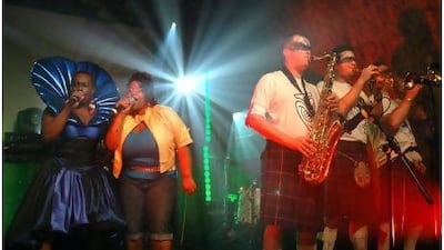 Basement Jaxx's typical stage show is anything but low-key.